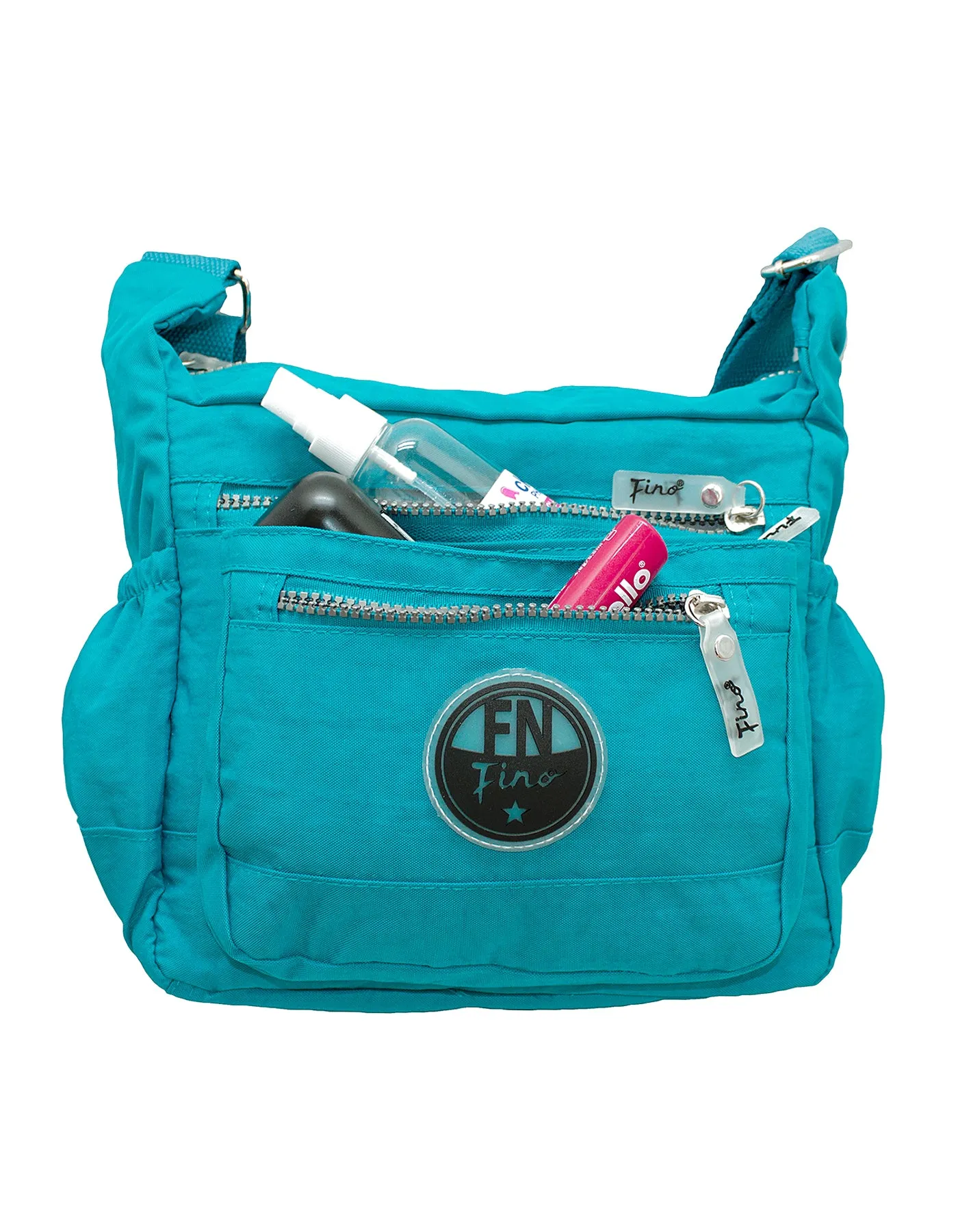 Fino SK-7736 Waterproof Ultra-Light Crinkle Nylon Shoulder/ Crossbody Bag