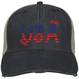 Flag USA OL102 Embroidered Ollie Cap