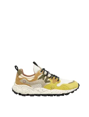 Flower Mountain Womens Yamano 3 Ochre / White / Light Blue