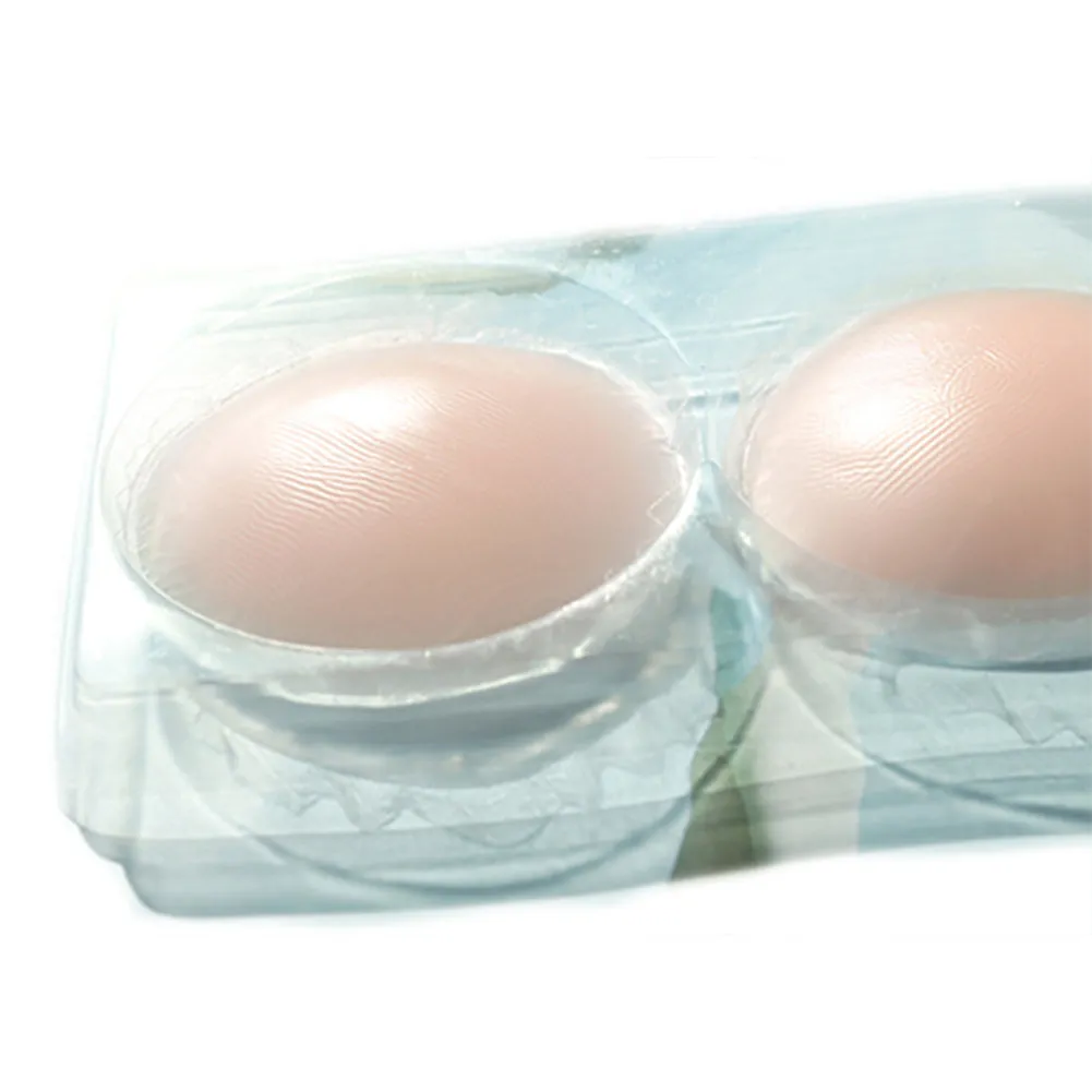 Girl's Reusable 2 Pairs Nipple Covers Silicone Pasties for Women
