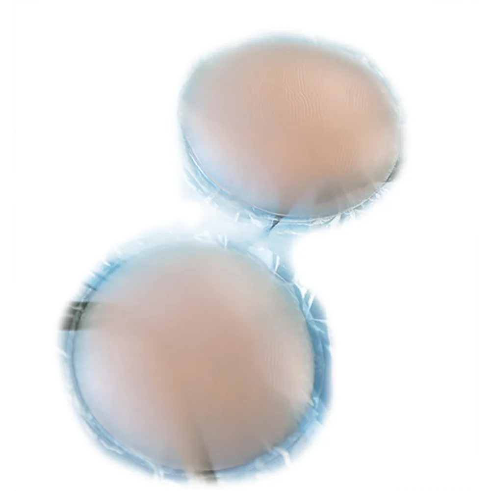 Girl's Reusable 2 Pairs Nipple Covers Silicone Pasties for Women