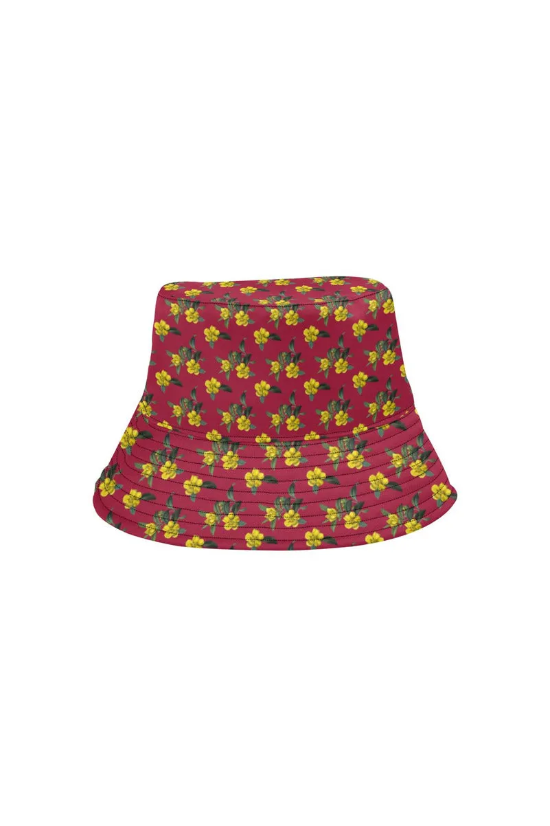 Golden Guinea Orange Coral All Over Print Bucket Hat
