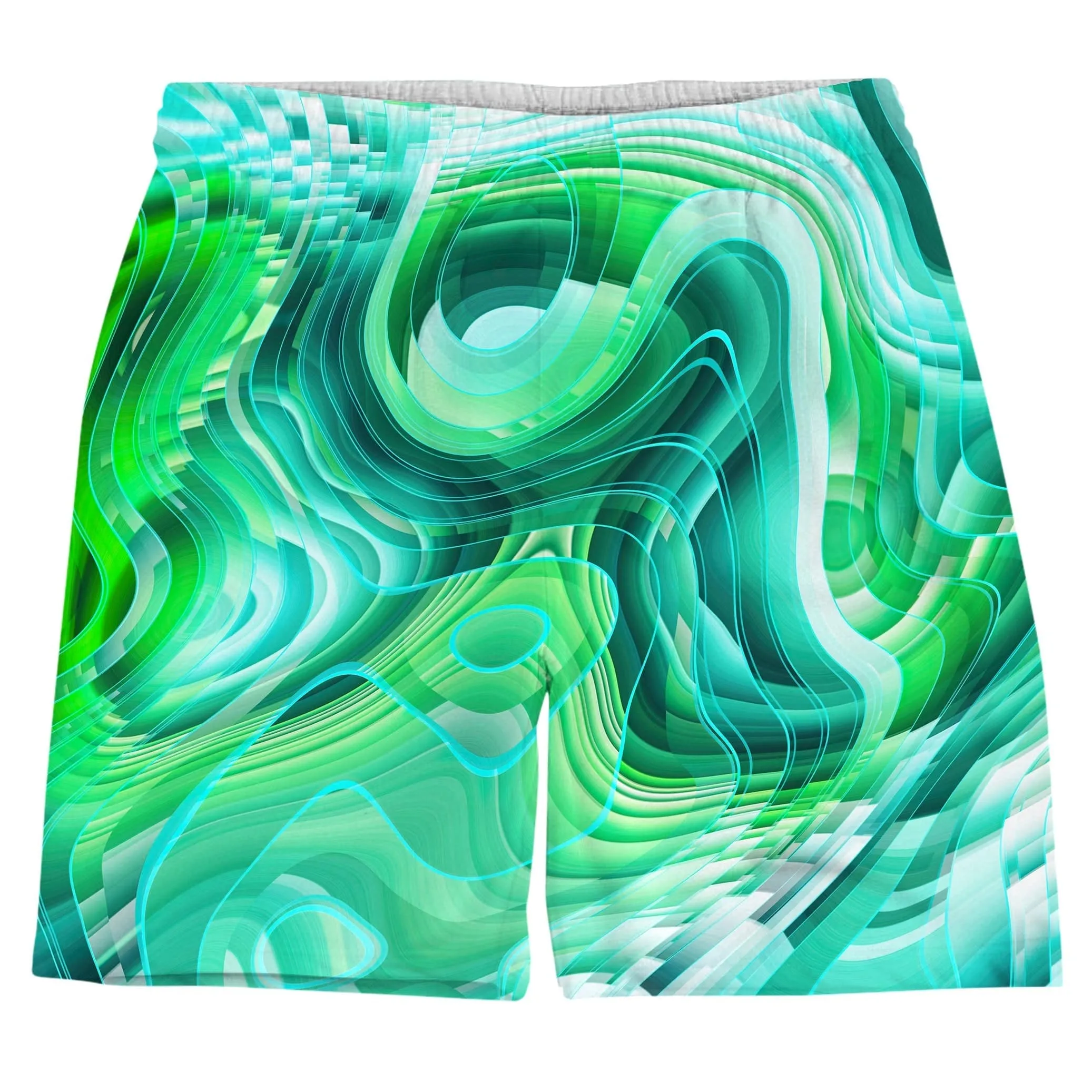Green Schism T-Shirt and Shorts Combo