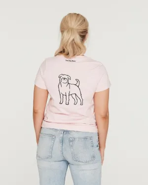 Griffon (Long Hair) Mum Illustration: Classic T-Shirt