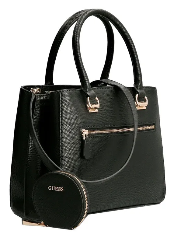 Guess Eco Alexie Bag In Black For Women