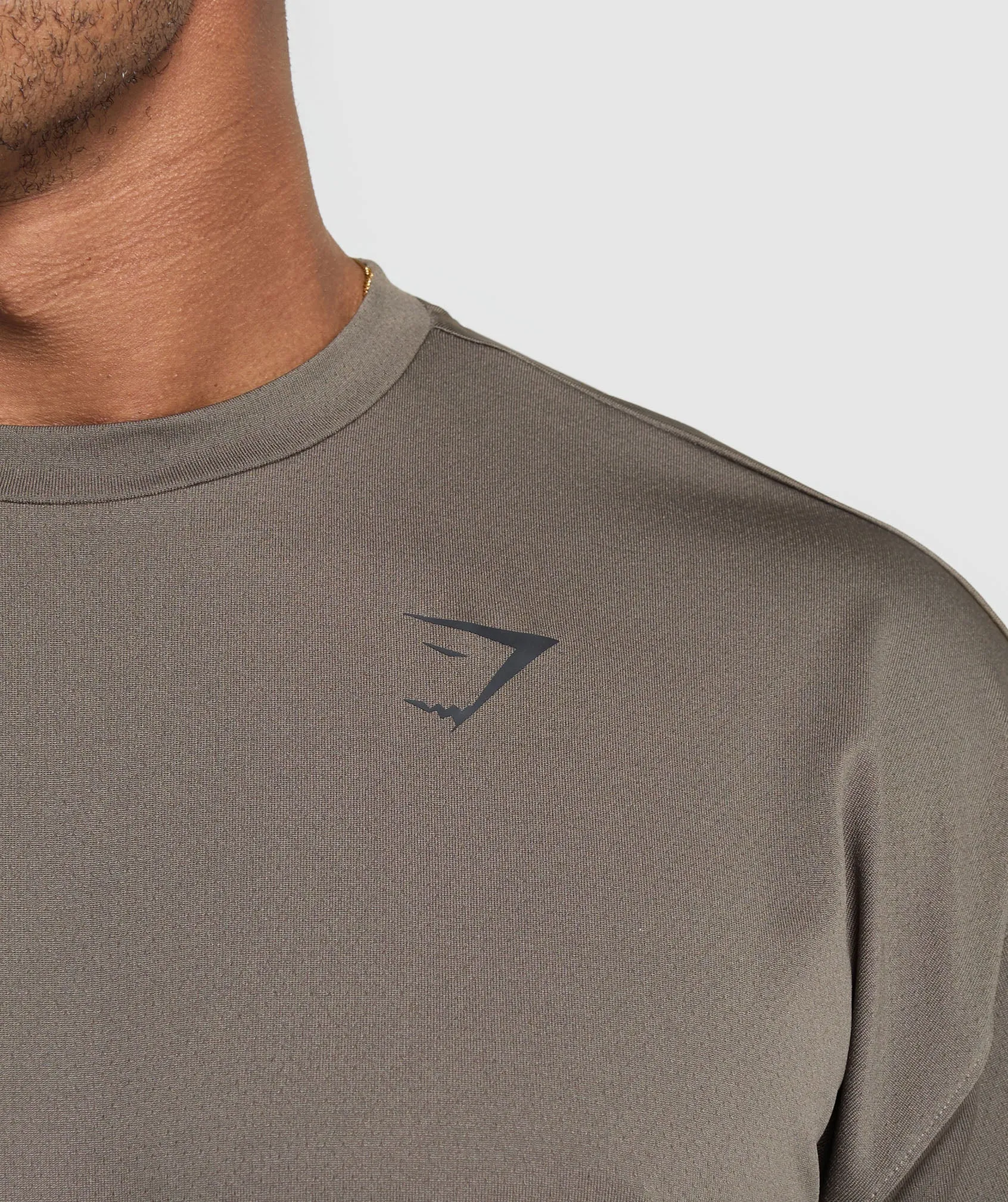 Gymshark Oversized Performance T-Shirt - Camo Brown