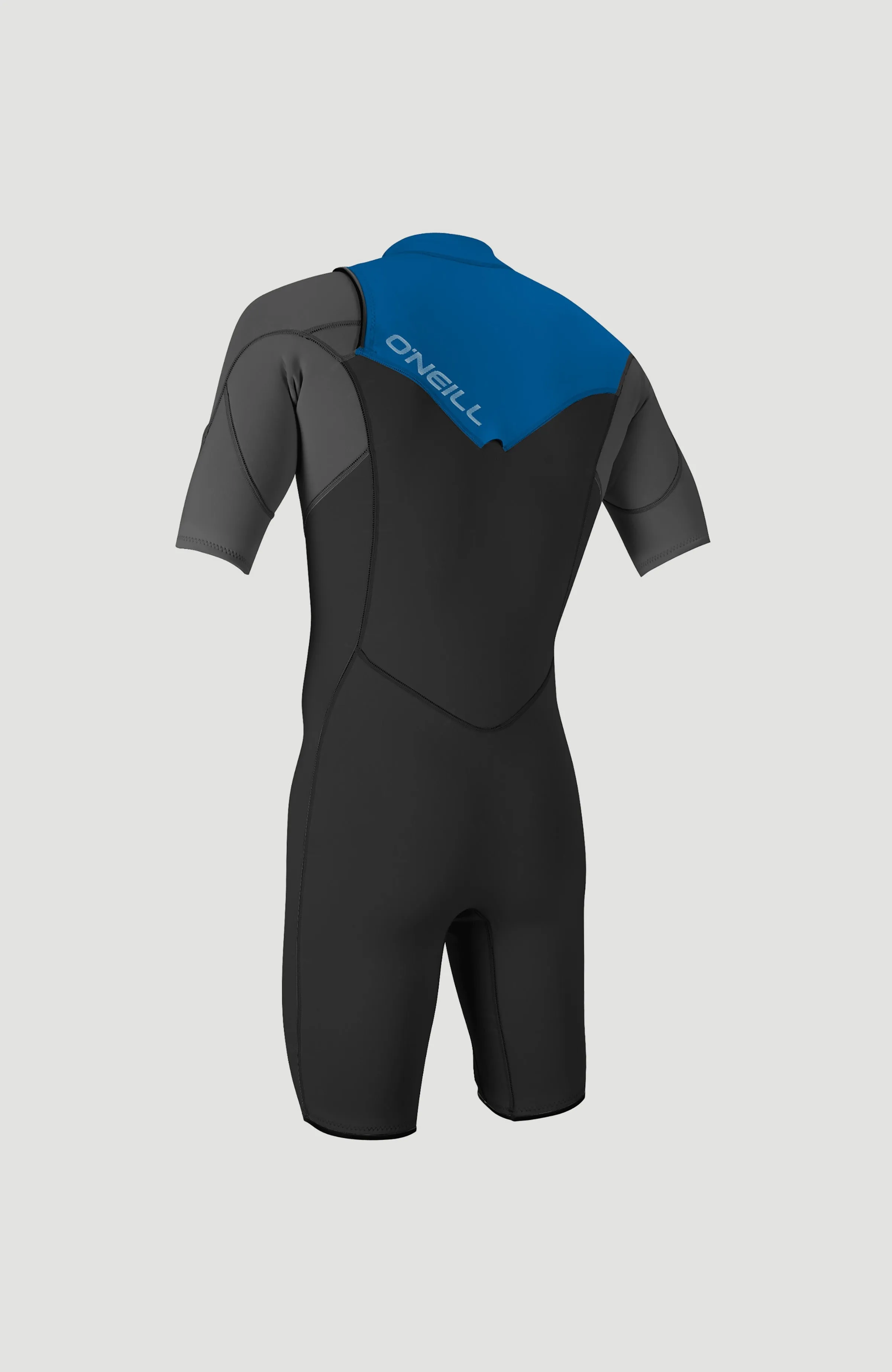 Hammer 2mm Chest Zip Shortsleeve Spring Wetsuit | BLK/GRAPH/OCEAN
