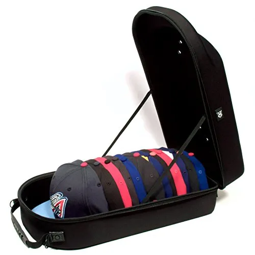 HG 3 pcs Hat Carrier Case Portable Case Storage for Caps