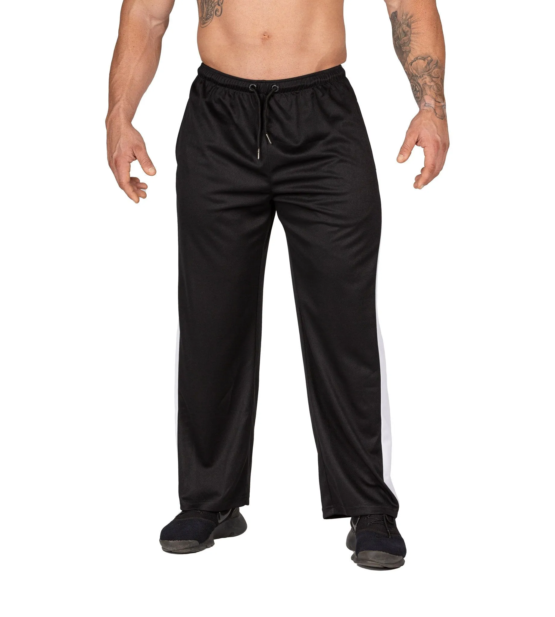 Iron Mesh Tracksuit Pants II - Black