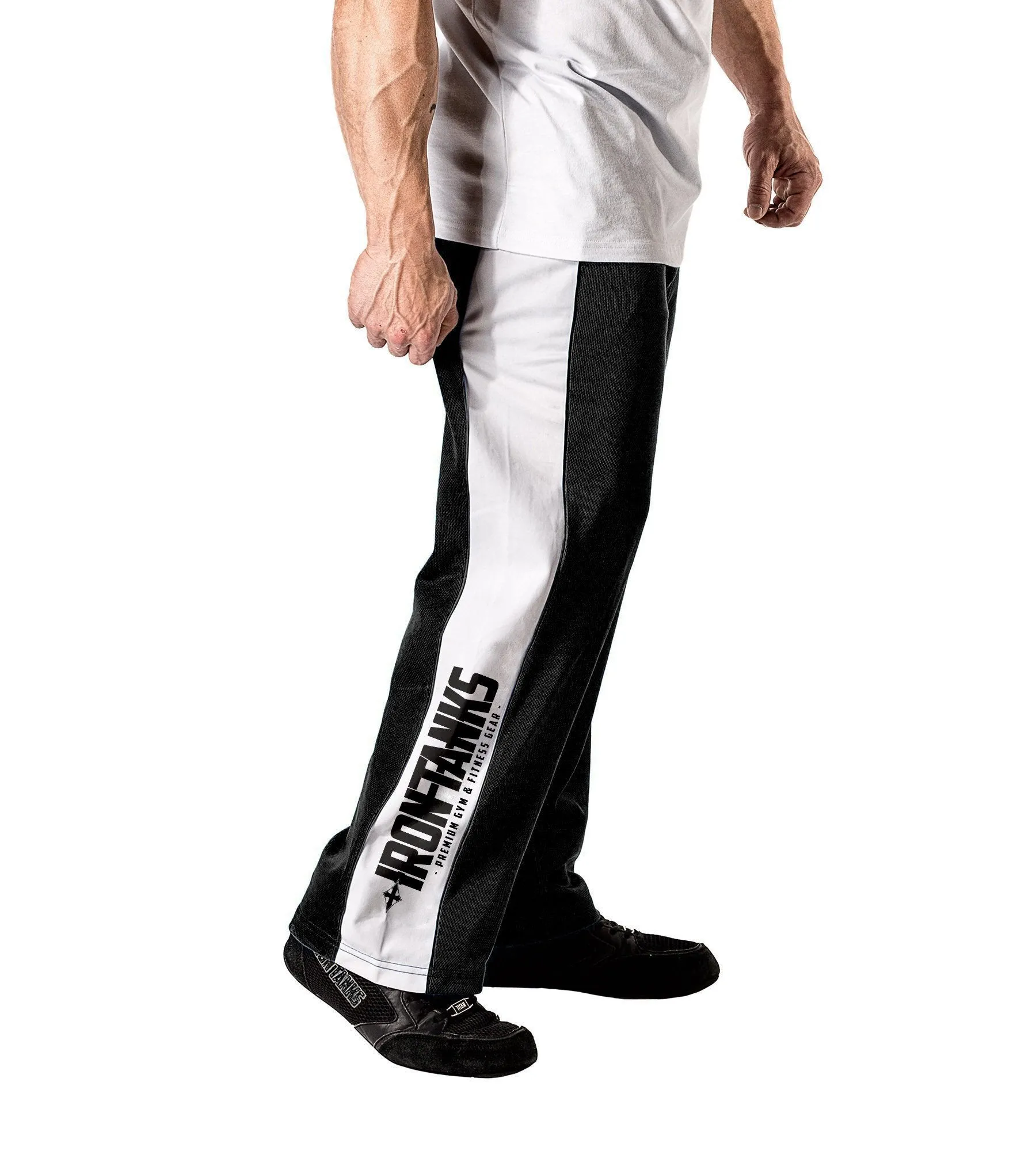 Iron Mesh Tracksuit Pants II - Black