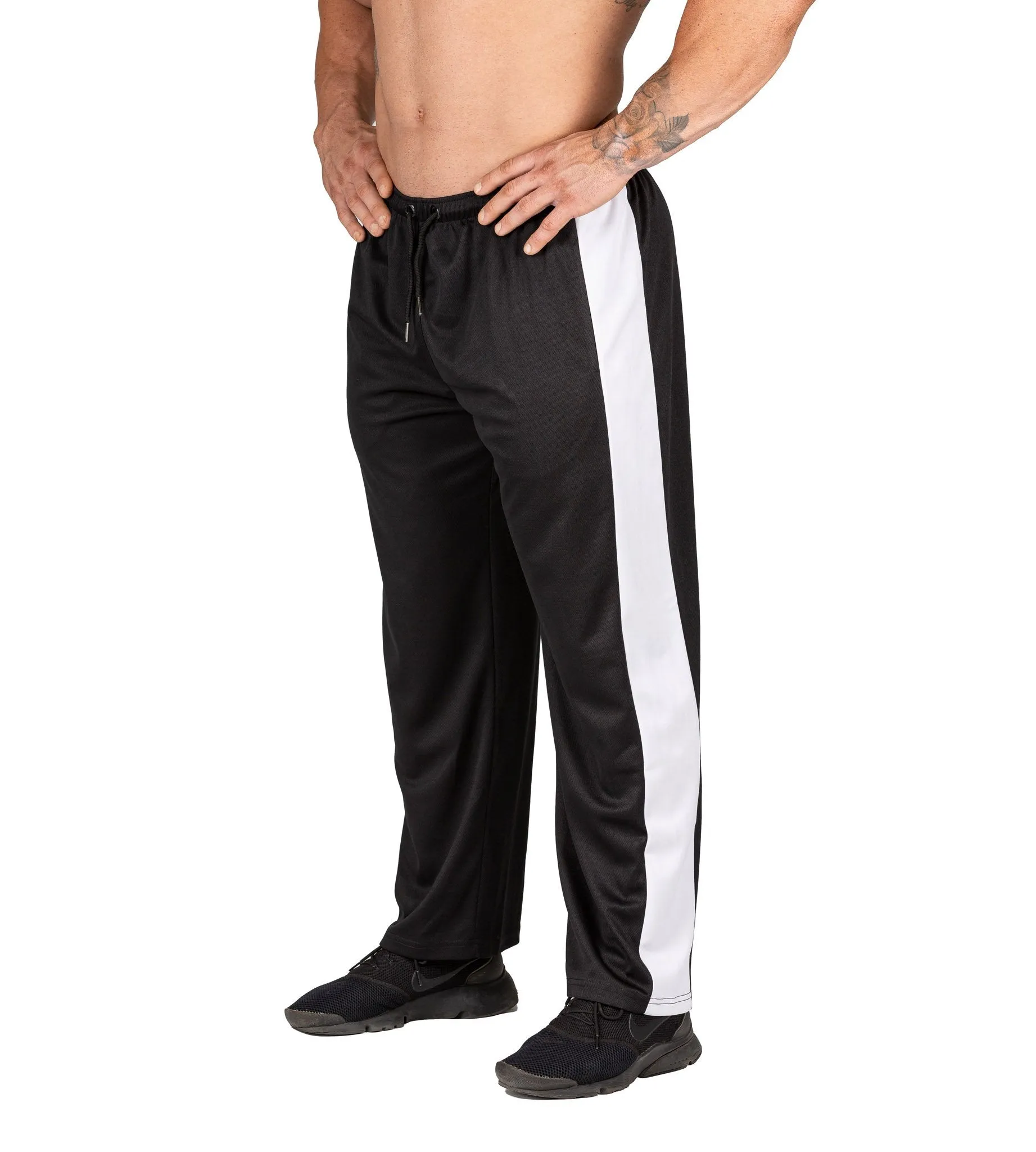 Iron Mesh Tracksuit Pants II - Black