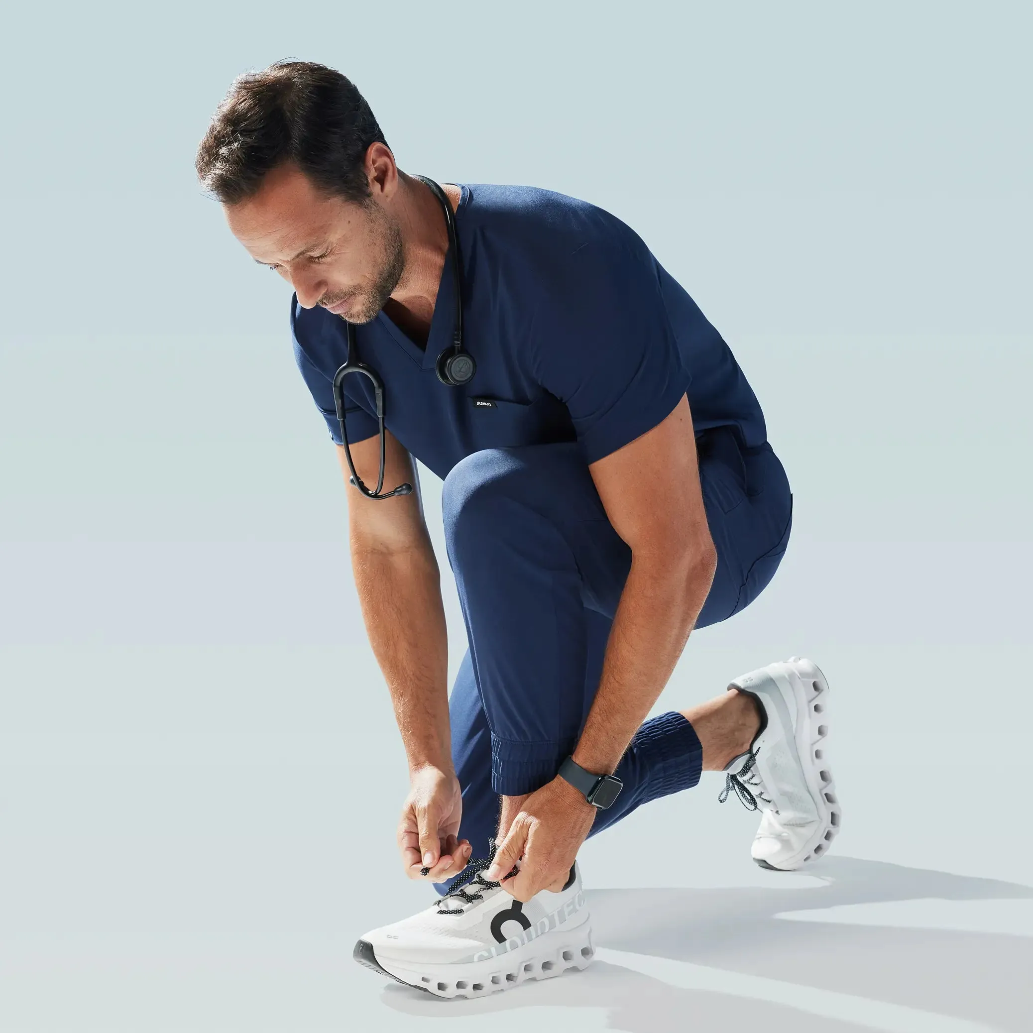 Jaanuu Men's Powell ULTRAlite™ Scrub Jogger - Midnight Navy