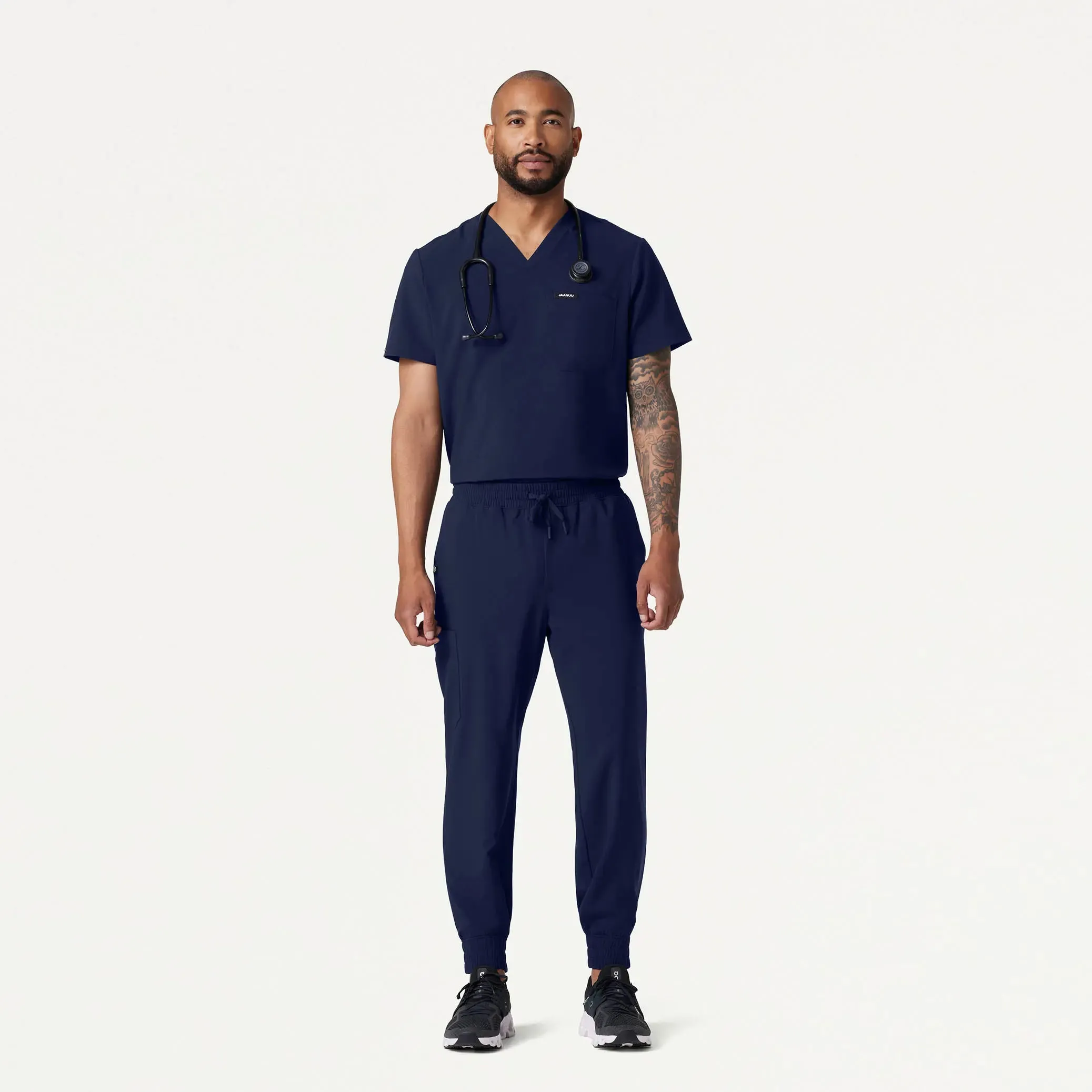 Jaanuu Men's Powell ULTRAlite™ Scrub Jogger - Midnight Navy