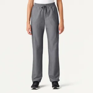 Jaanuu Women's Payla 8-Pocket High Waisted Scrub Pant - Heather Gray