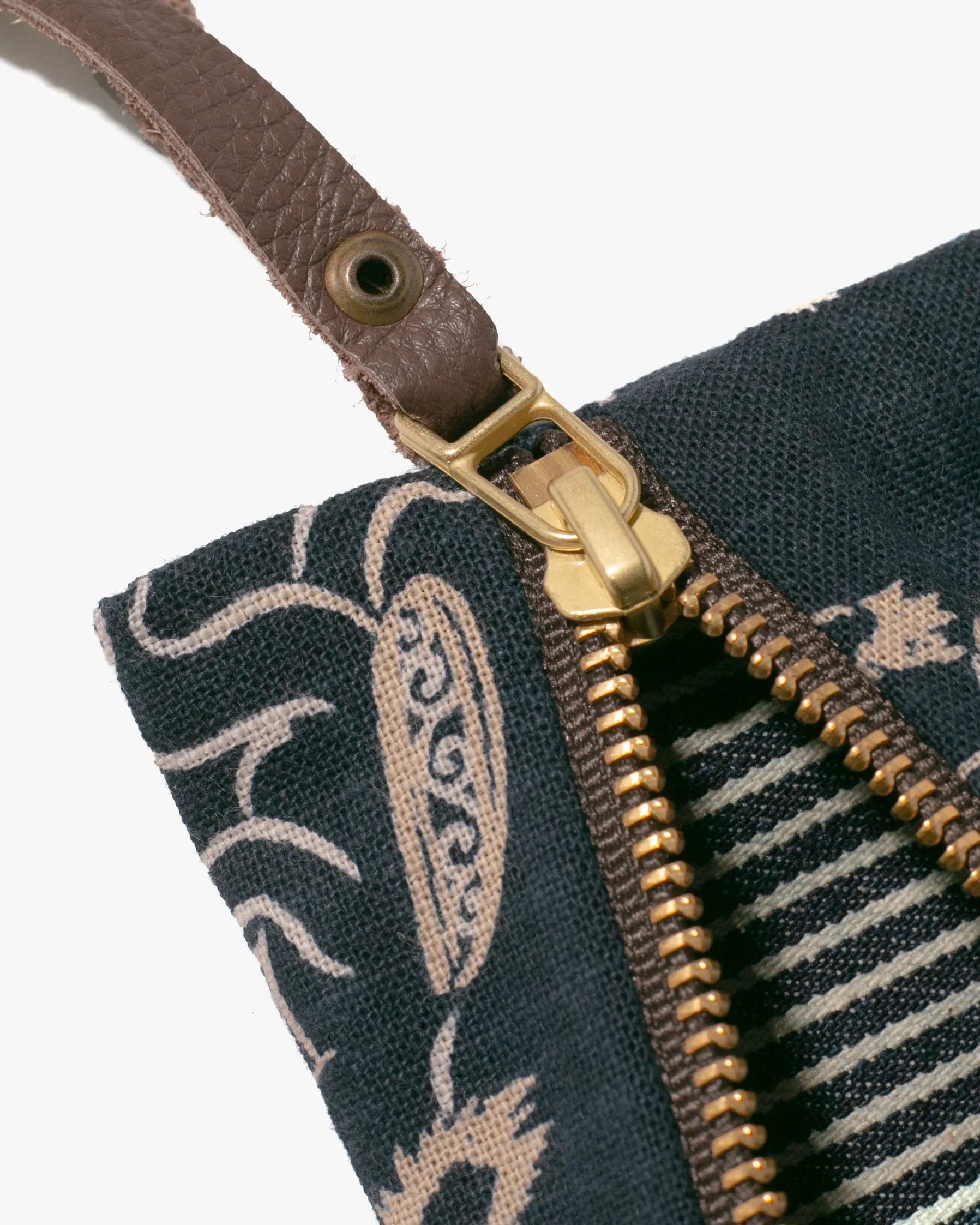 Kiriko Original Flat Zipper Pouch, Small, Kappa