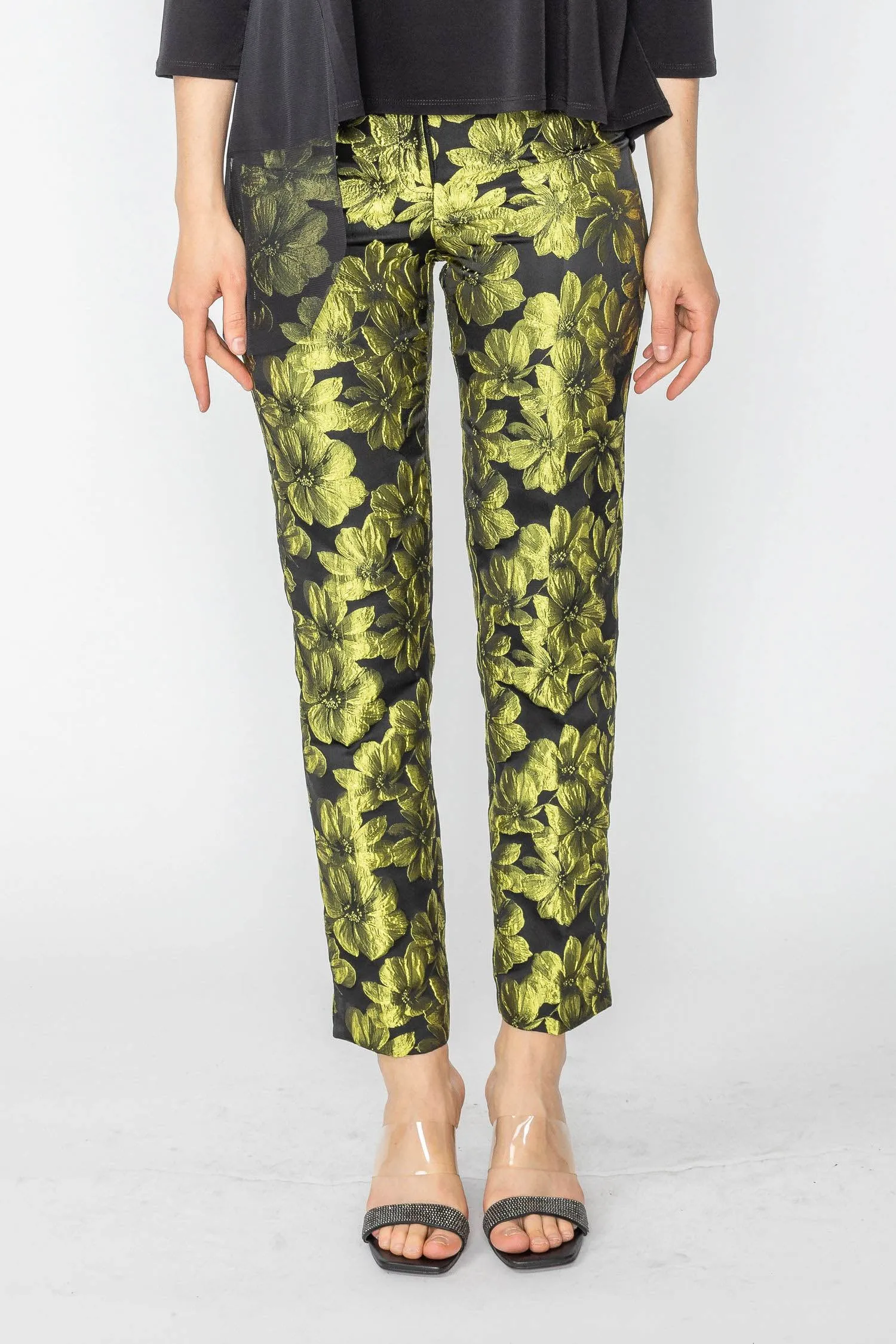 Kiwi Jacquard Slim Fit Pants