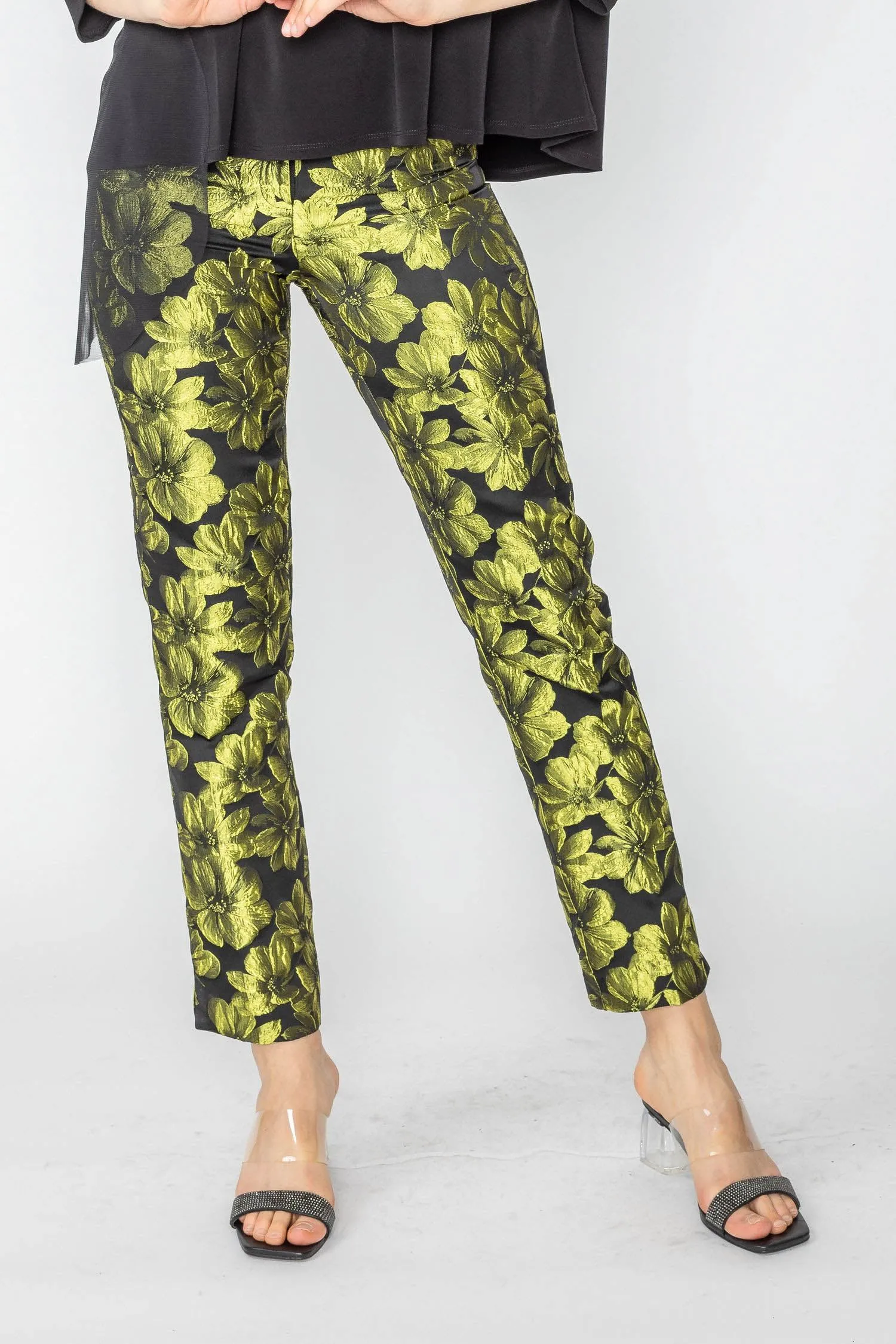 Kiwi Jacquard Slim Fit Pants
