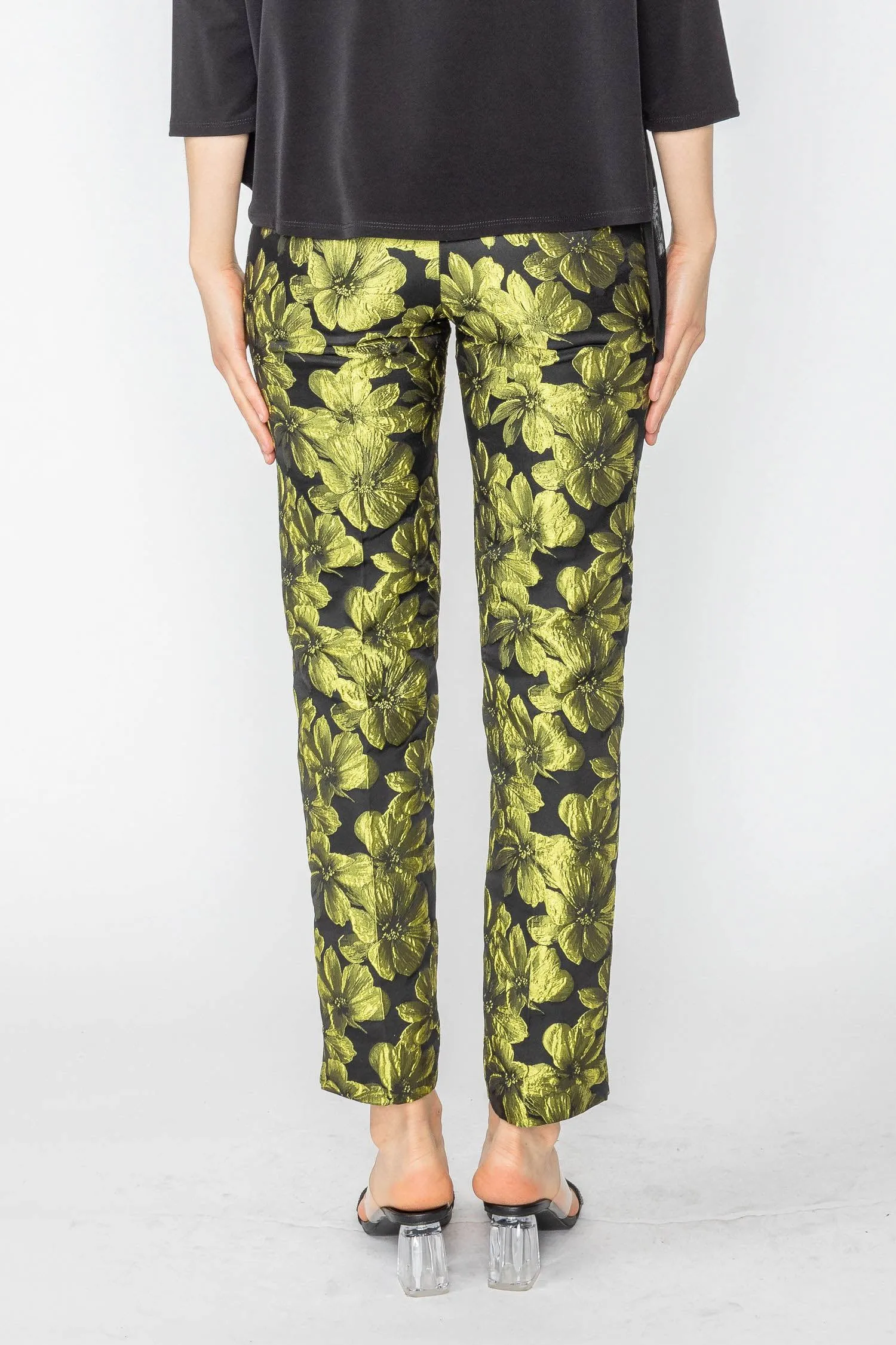 Kiwi Jacquard Slim Fit Pants