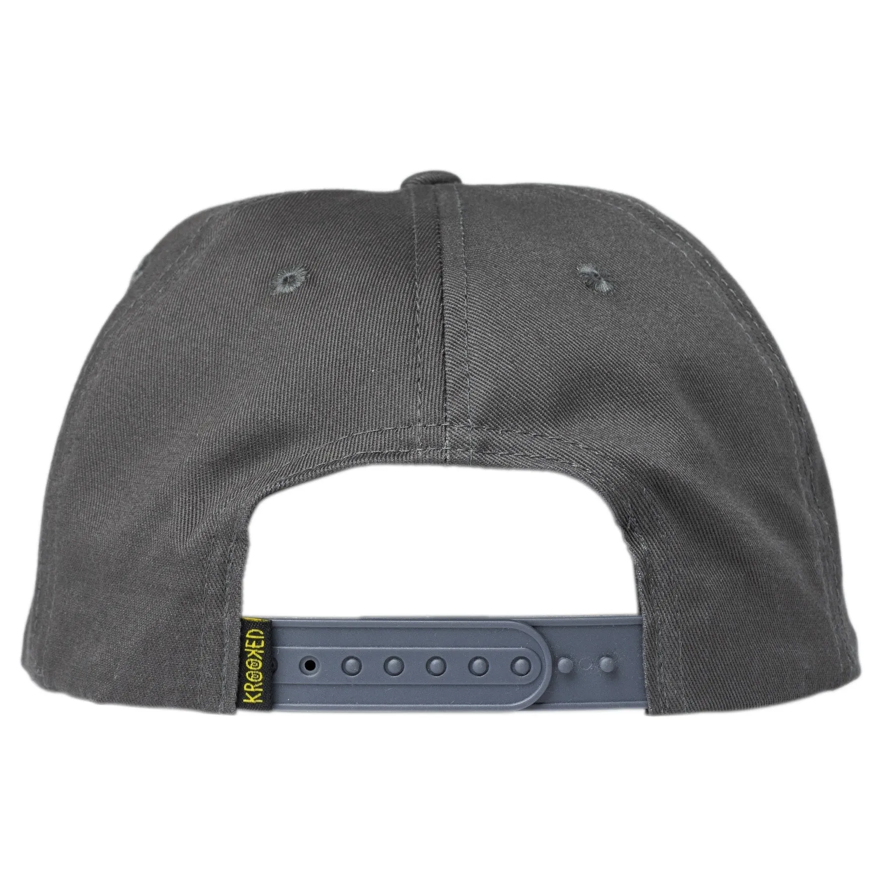 Krooked Eyes Snapback Silver/Blue
