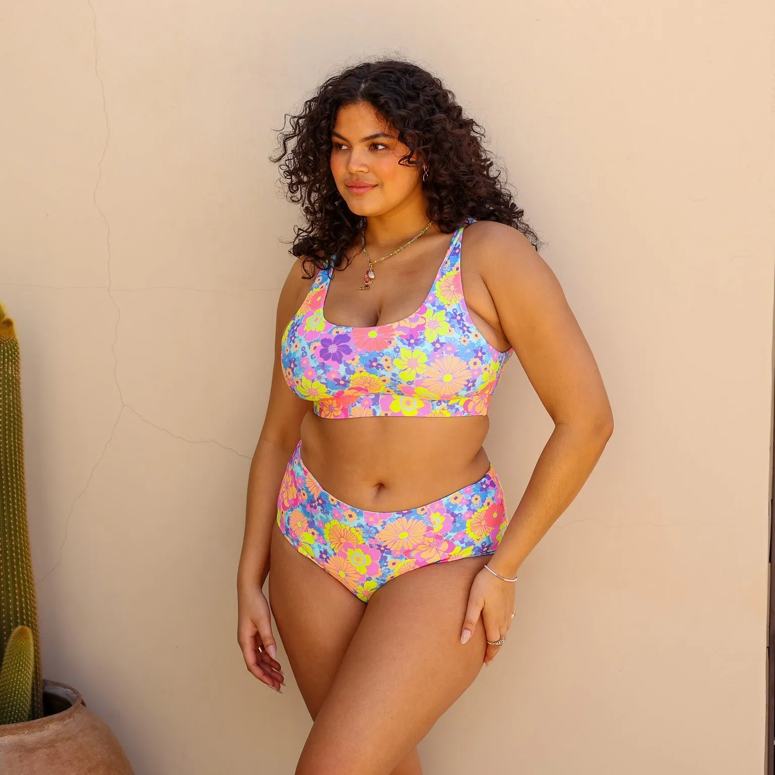 Kulani Kinis Long Crop Bikini Top