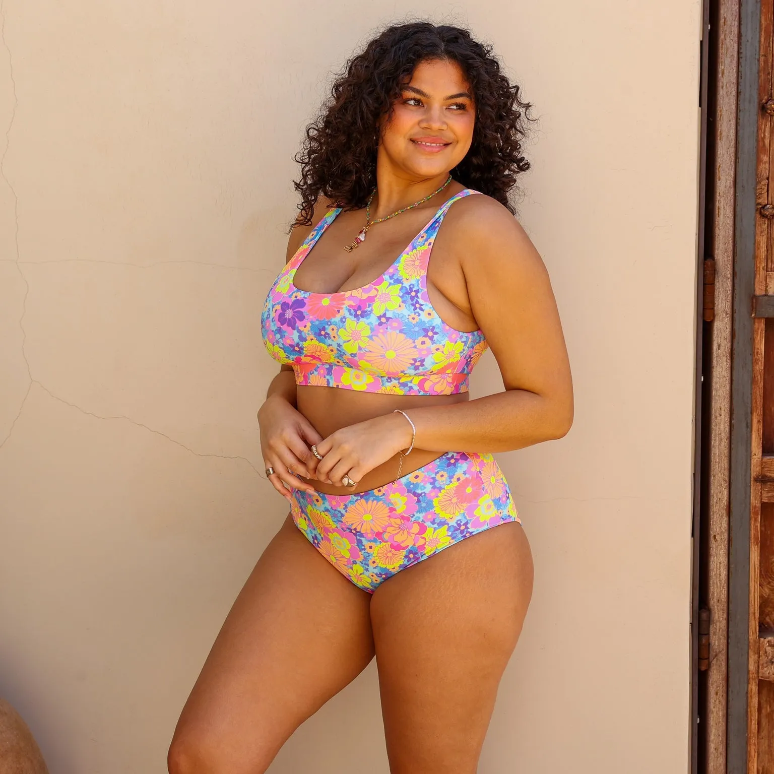 Kulani Kinis Long Crop Bikini Top