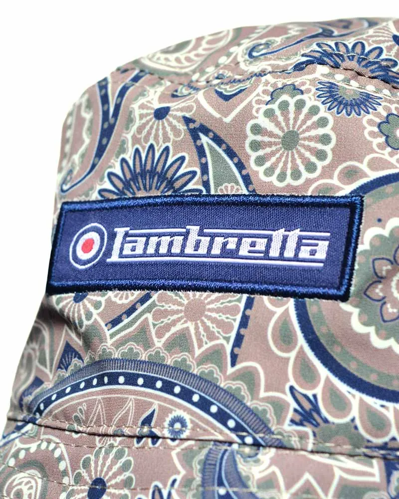 Lambretta Mens Paisley Festival Bucket Hat
