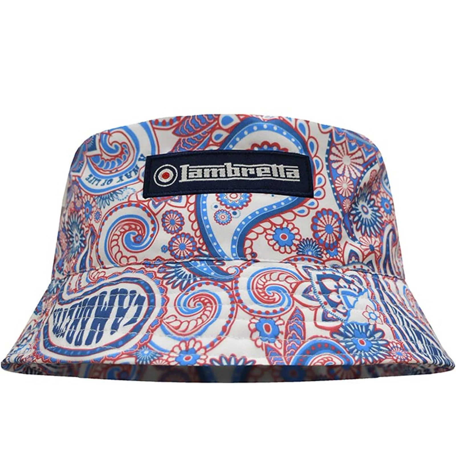 Lambretta Mens Paisley Festival Bucket Hat