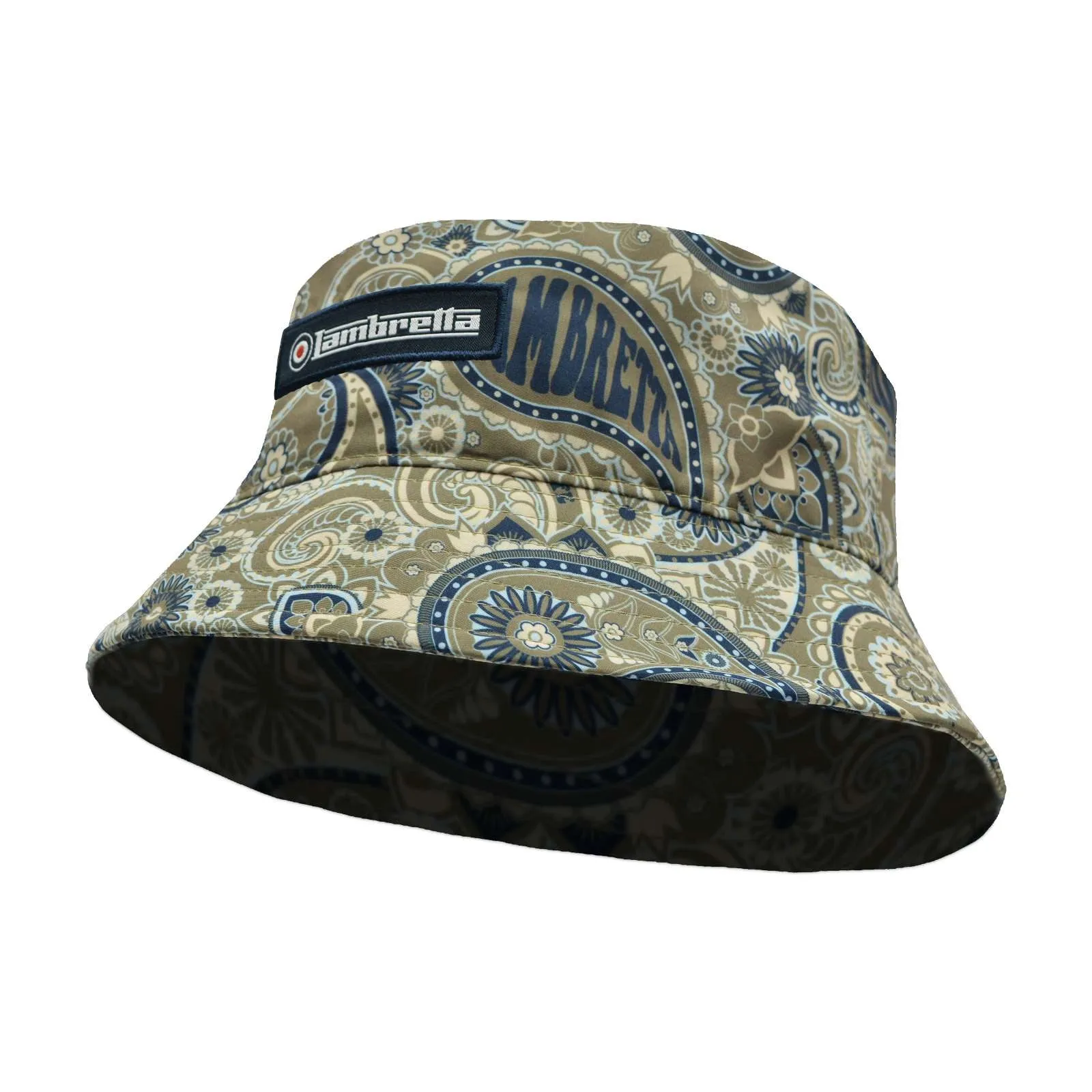 Lambretta Mens Paisley Festival Bucket Hat