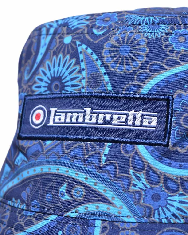 Lambretta Mens Paisley Festival Bucket Hat
