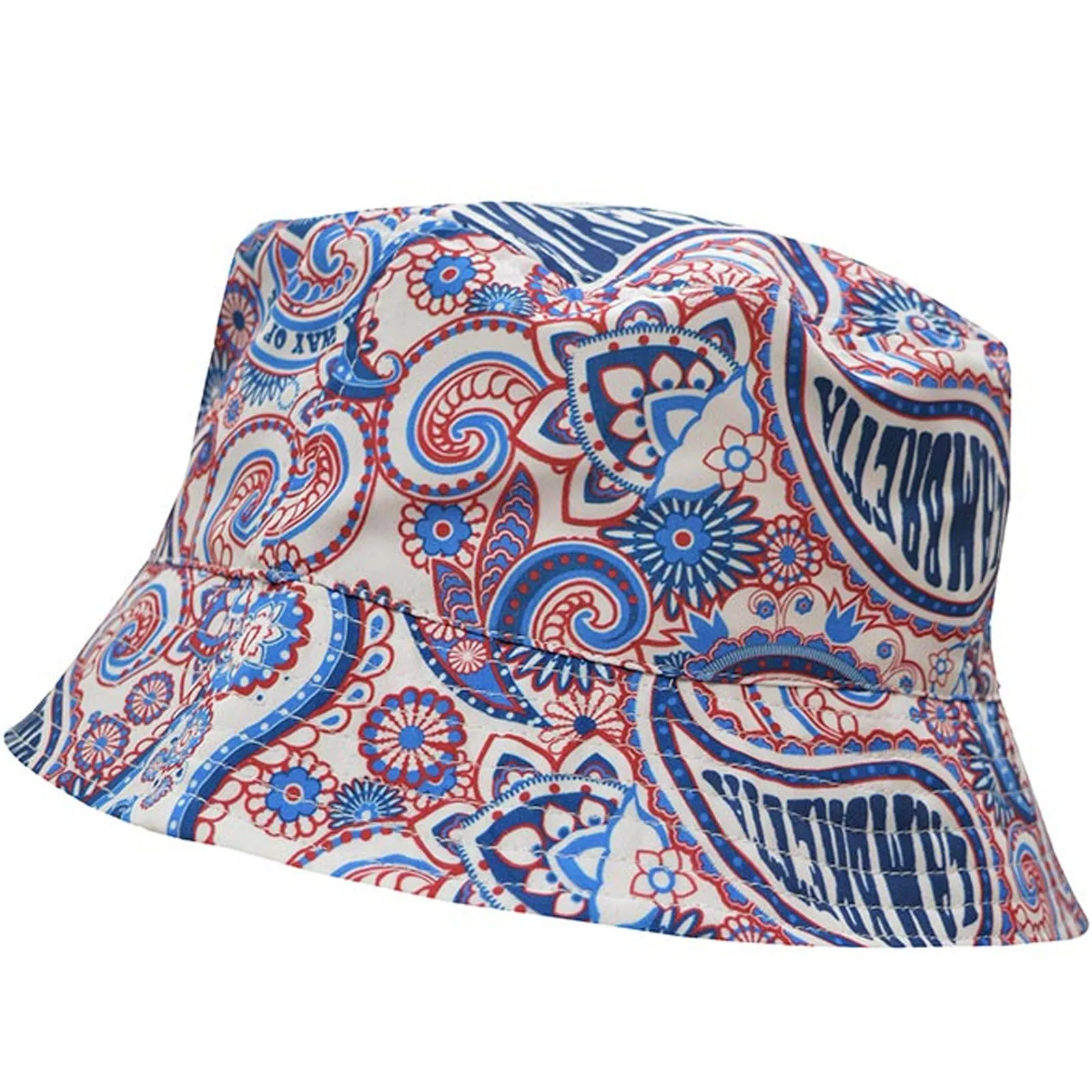 Lambretta Mens Paisley Festival Bucket Hat