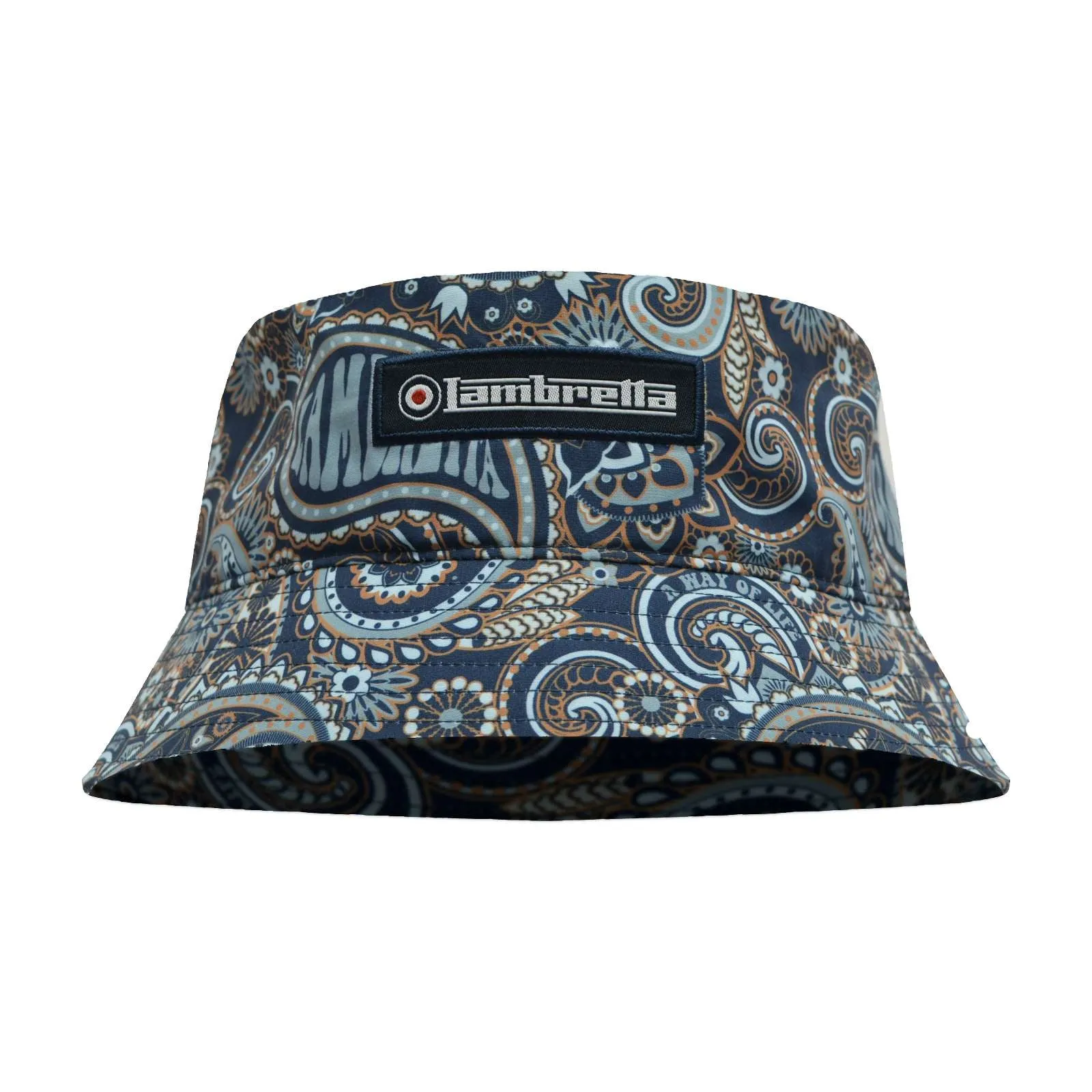 Lambretta Mens Paisley Festival Bucket Hat
