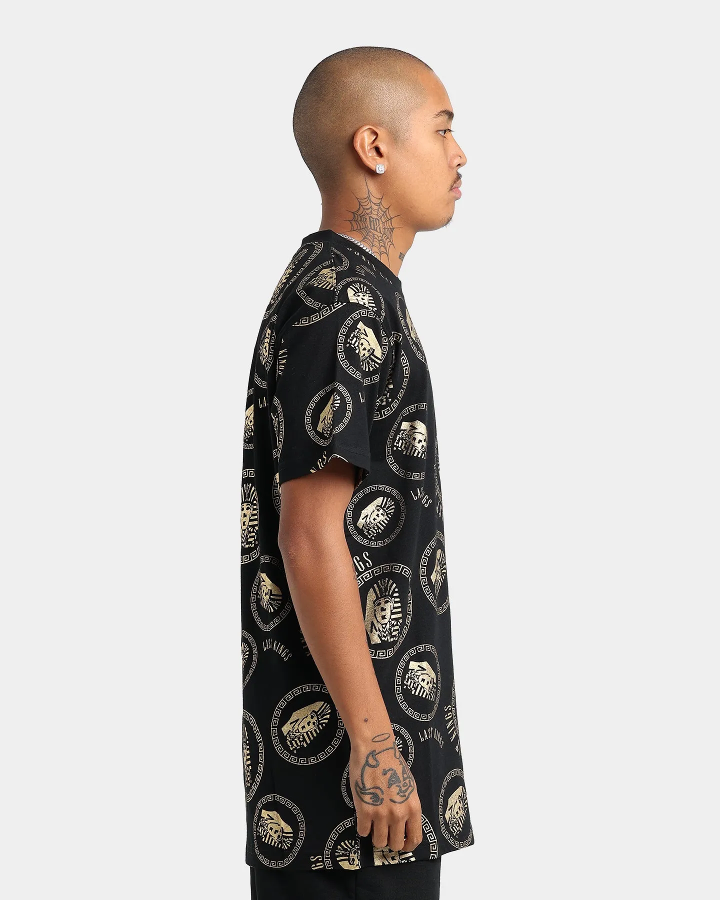 Last Kings Gold Tut Short Sleeve T-Shirt Black