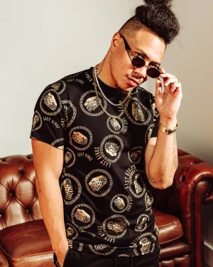 Last Kings Gold Tut Short Sleeve T-Shirt Black