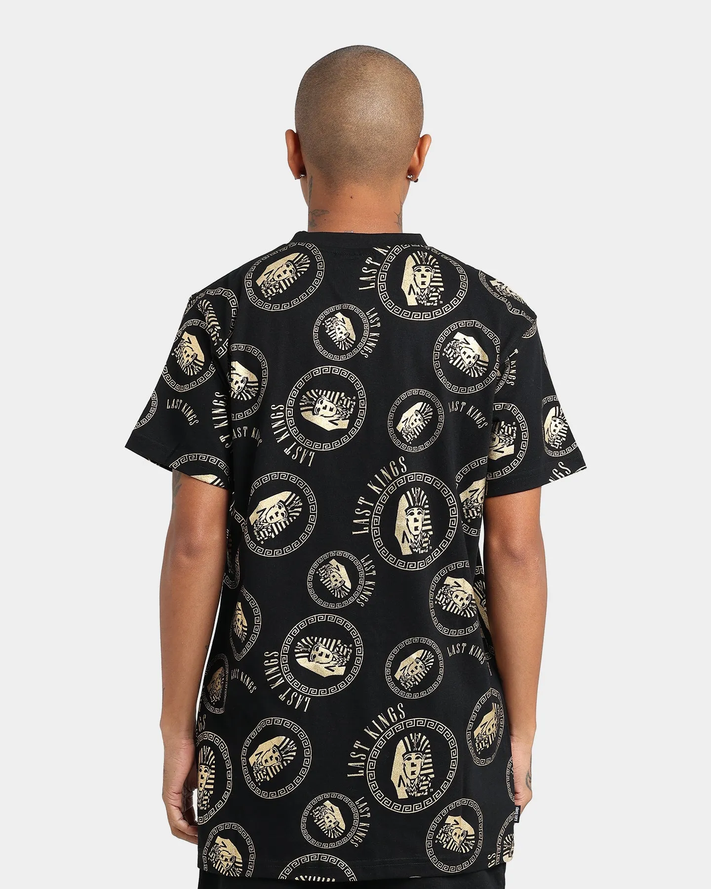Last Kings Gold Tut Short Sleeve T-Shirt Black