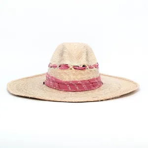 Light Palm Gus  - Palm Straw Hat