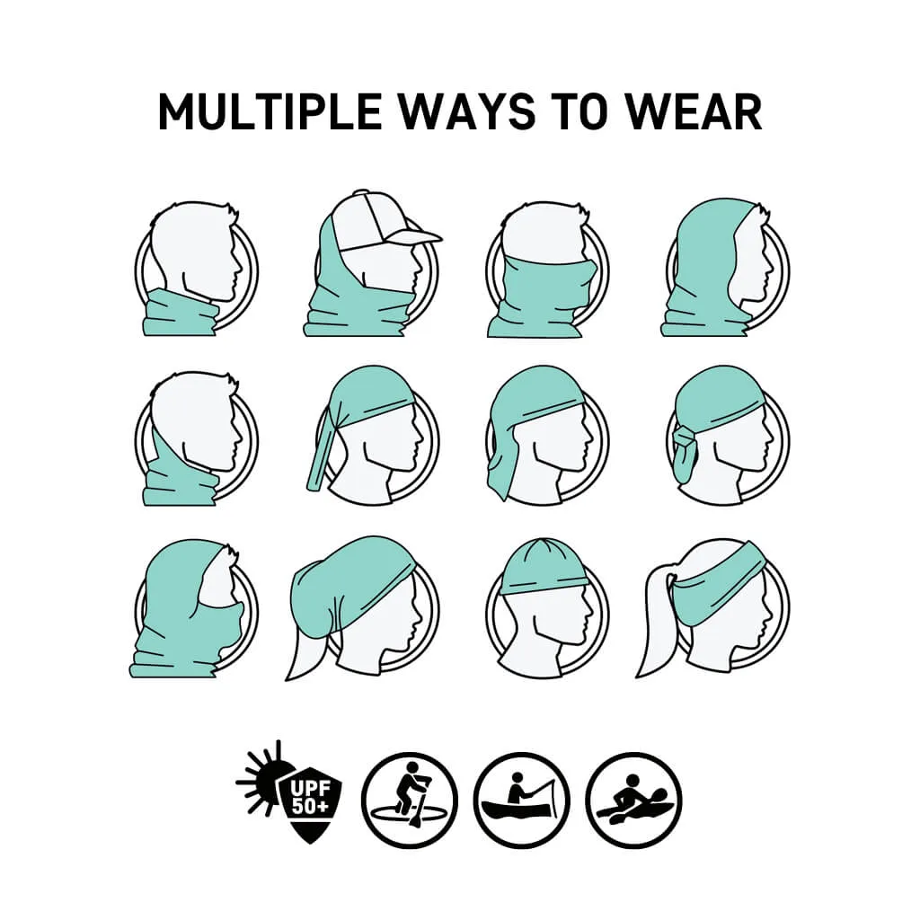 Logo UPF 50  Multifunctional Neck Gaiter