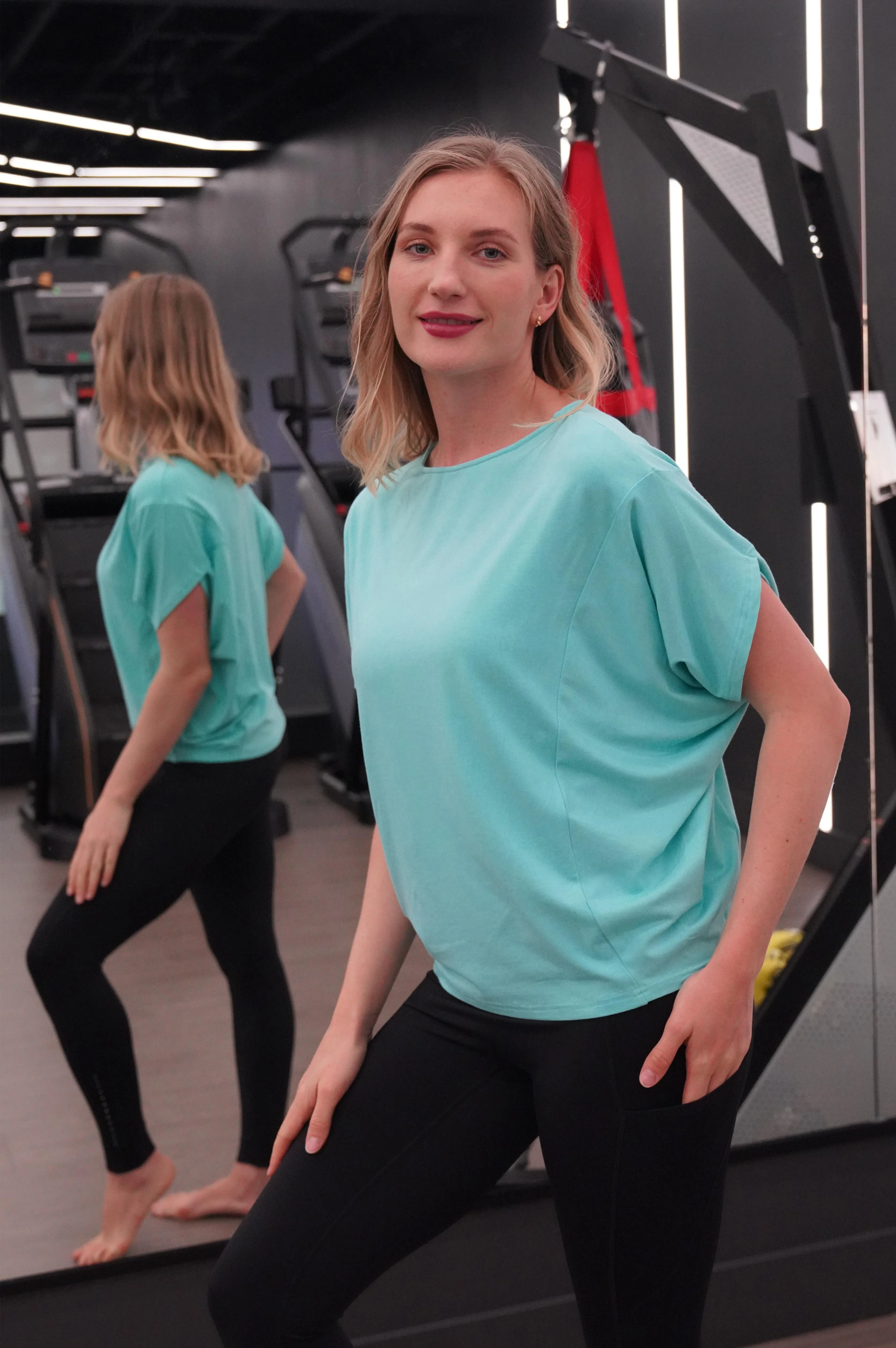 LUCIA BAMBOO-BLEND TOP
