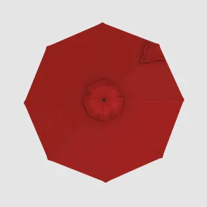 Market Umbrella Spare Canopy - Sunbrella Red