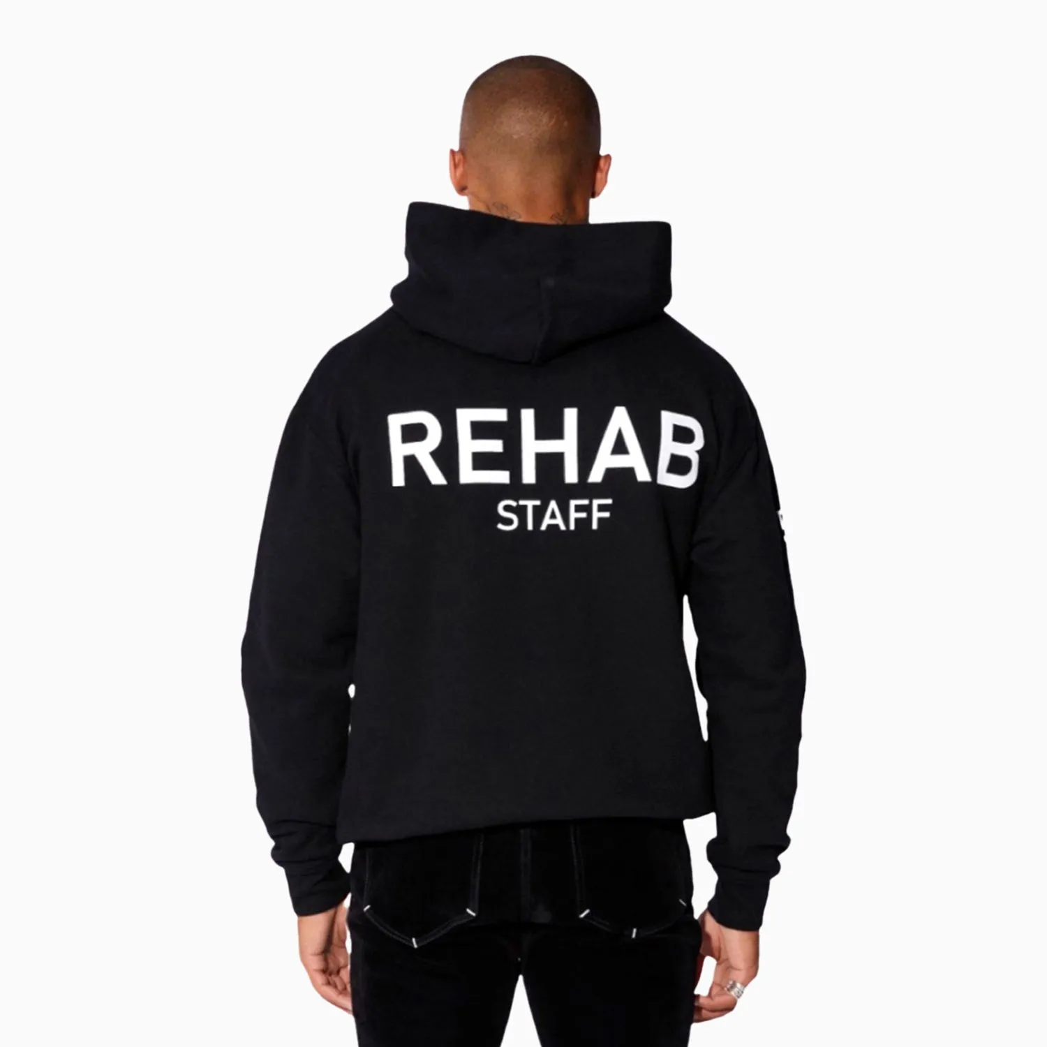 Men's Blue Logo Pull Over Hoodie