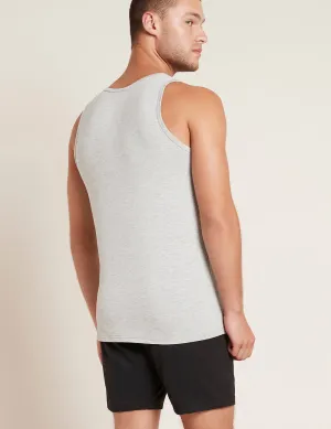 Men's Singlet - Light Grey Marl