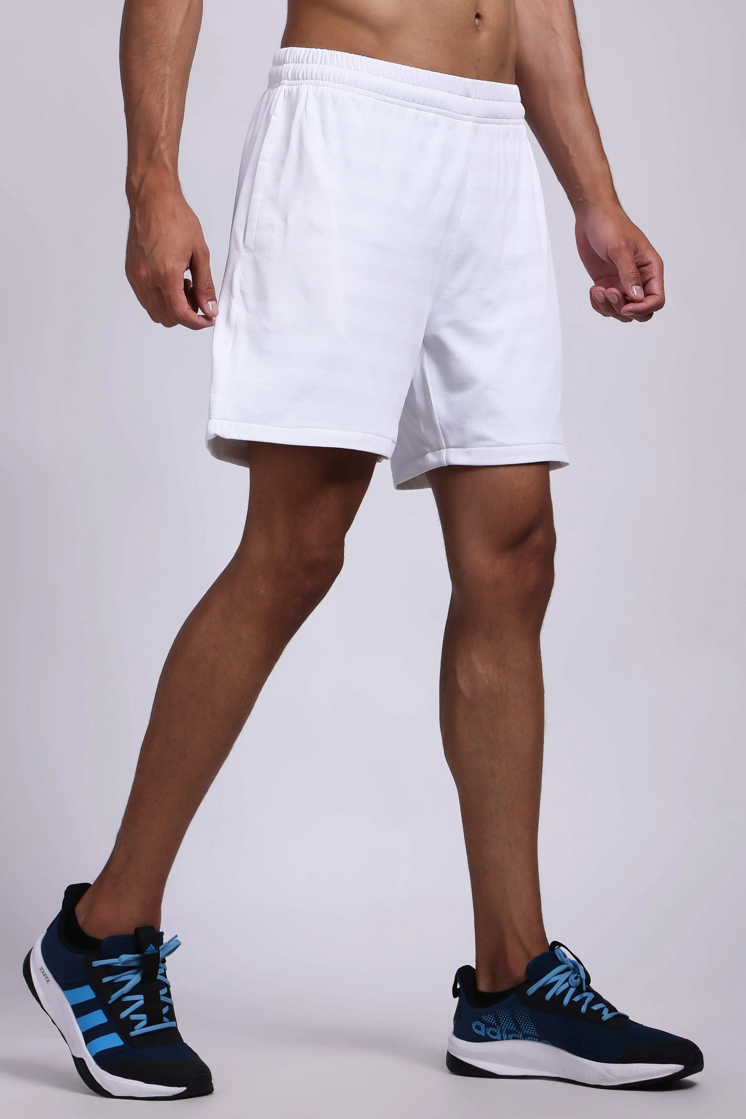 Men's Travel Shorts - White