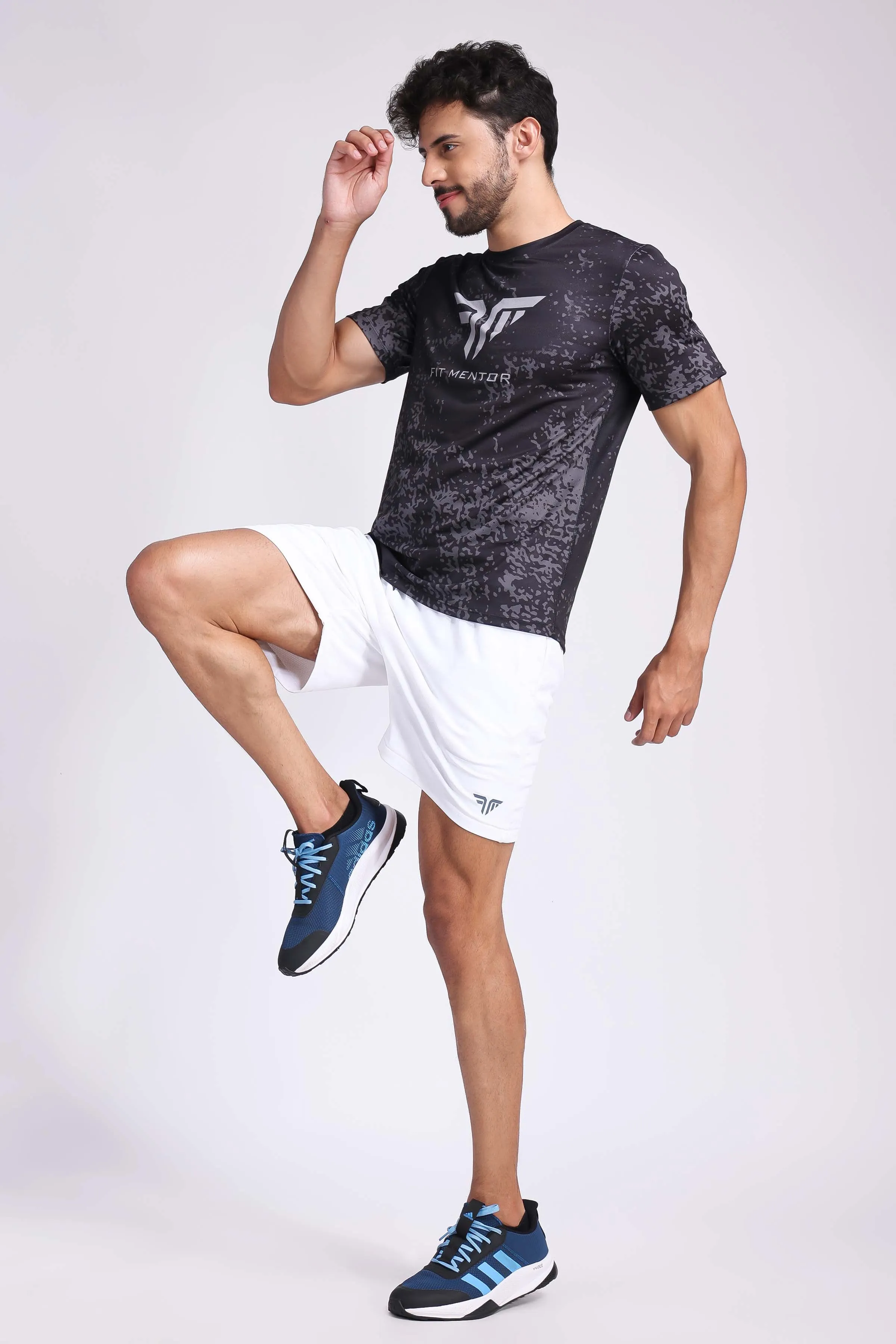 Men's Travel Shorts - White