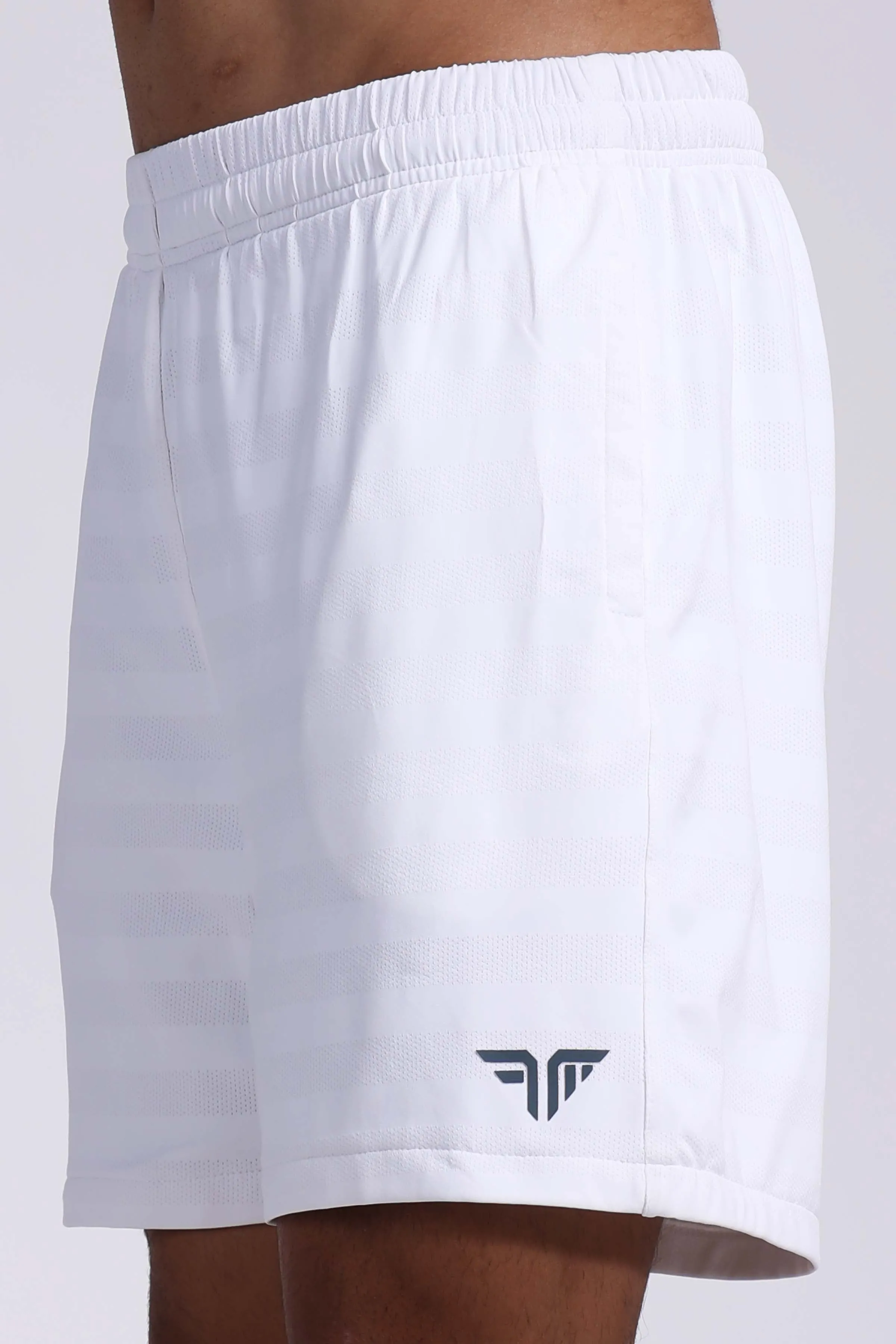 Men's Travel Shorts - White