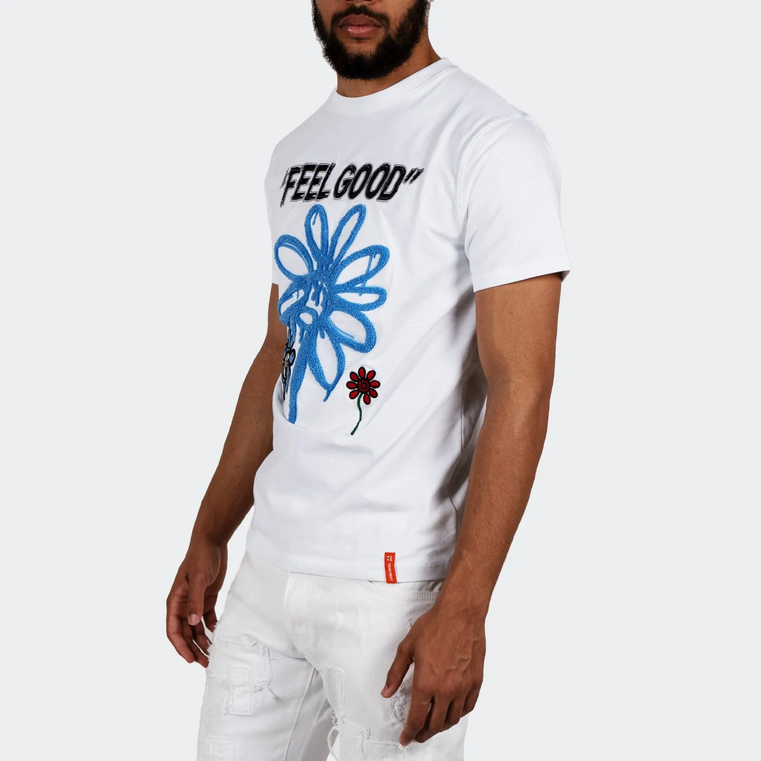 Men's TWO MILL TWENTY Feel Good Tee White