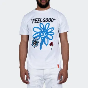 Men's TWO MILL TWENTY Feel Good Tee White