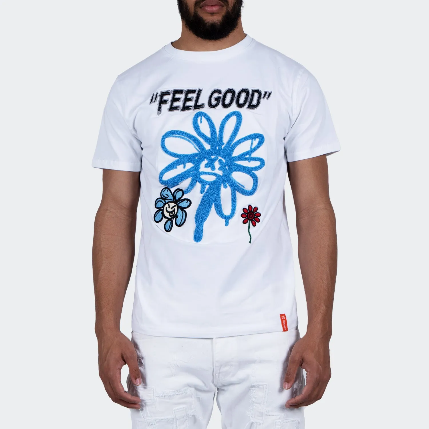 Men's TWO MILL TWENTY Feel Good Tee White
