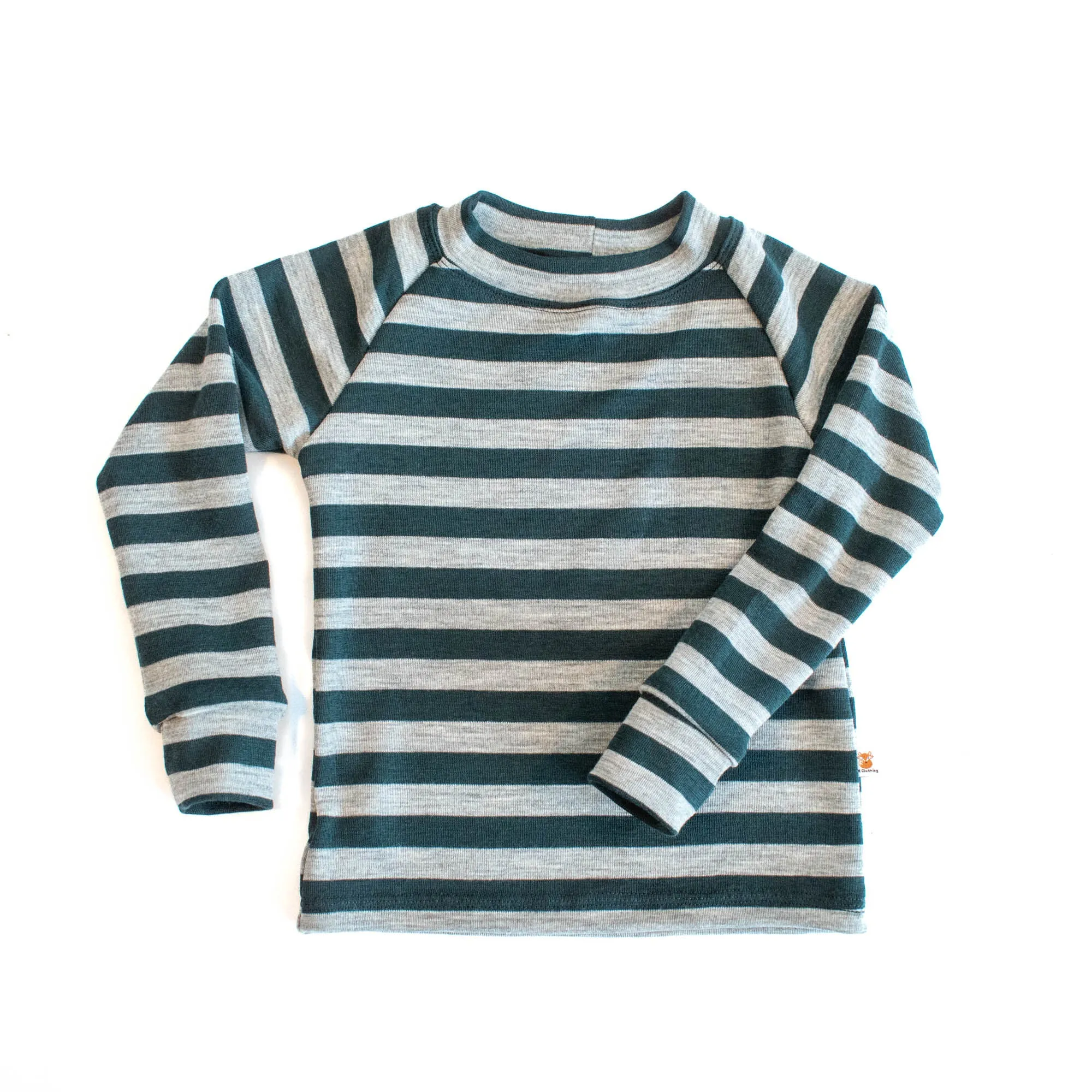 Merino Wool Long Sleeve Top - Base Layer Weight