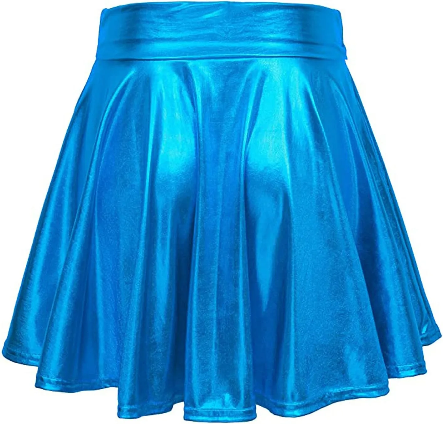 Midi Skirts for Women Ladys Leather Skirt Sexy Ruffle Solid High Waist Mini Short Skirt Hem Ruched Wrap Mens