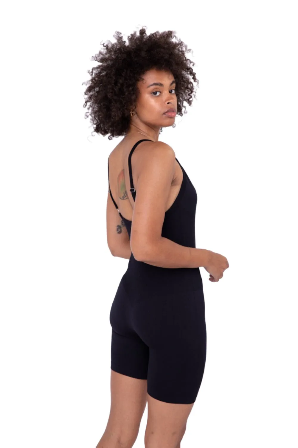 Mono B Sleeveless Micro-Ribbed Unitard KP-B0906