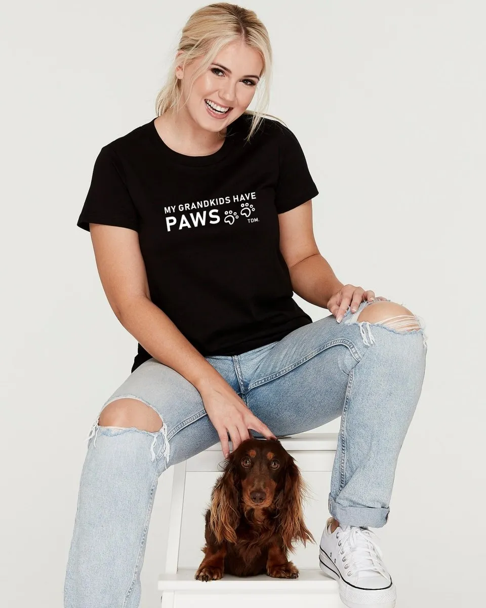 My Grandkids Have Paws Classic T-Shirt
